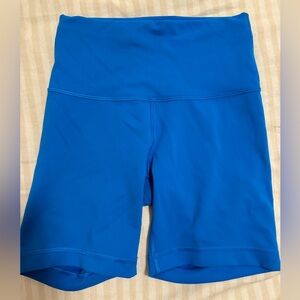 Lululemon Wunder Train Biker Shorts